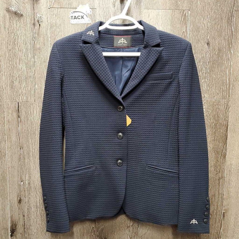 ‘Nagy’ Ceramic Fabric Show Jacket *like new 42 *med? Navy New