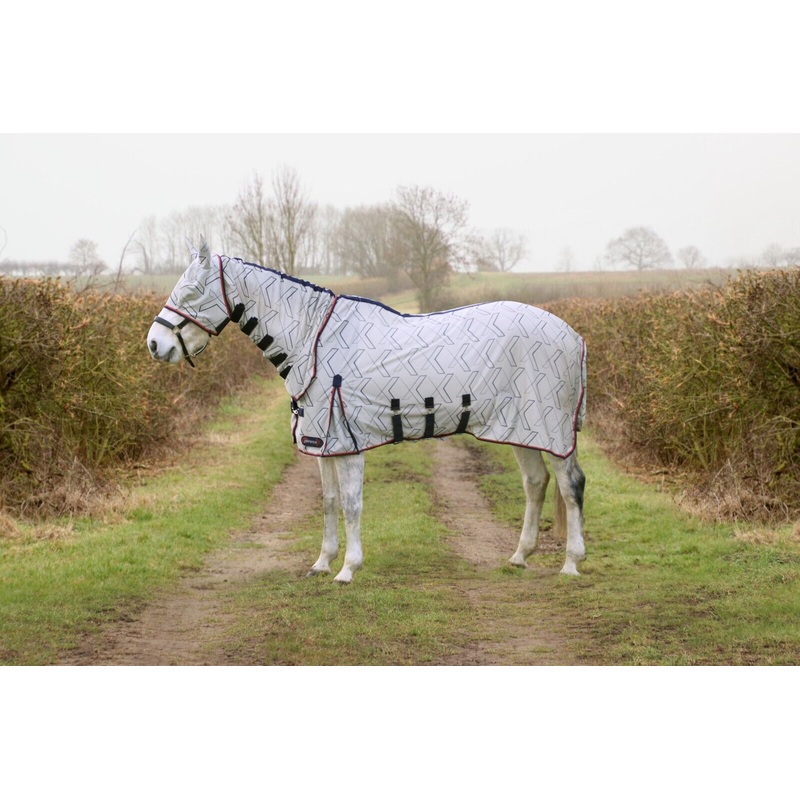 HY DefenceX Fly Rug System Guardian Horse/Pony Fly Rug & Fly Mask