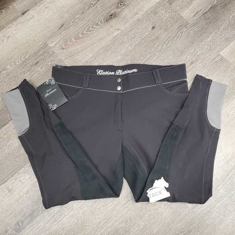Full Seat Breeches, tag *new 36R Black/Grey New