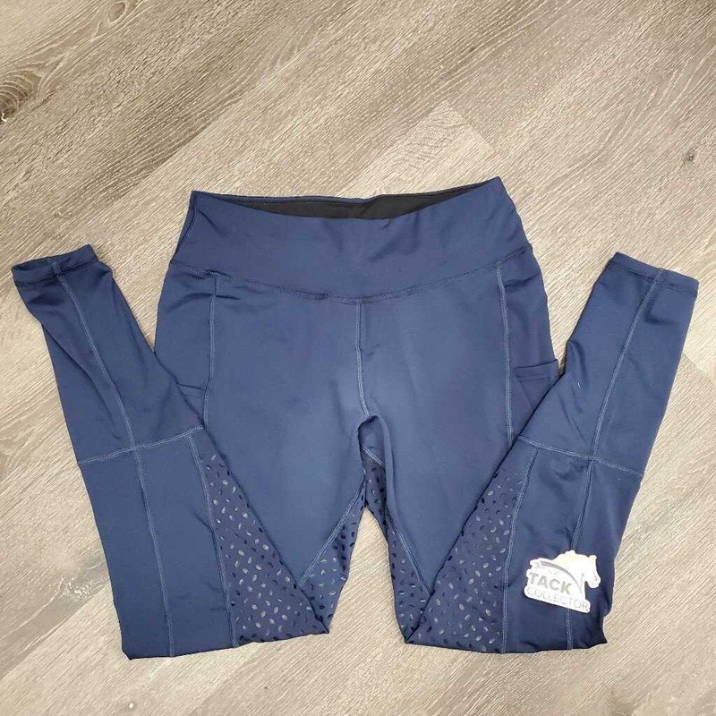 Lined Full Sticky Seat Riding Tight Breeches, bag *new XL *30/32″ Navy New