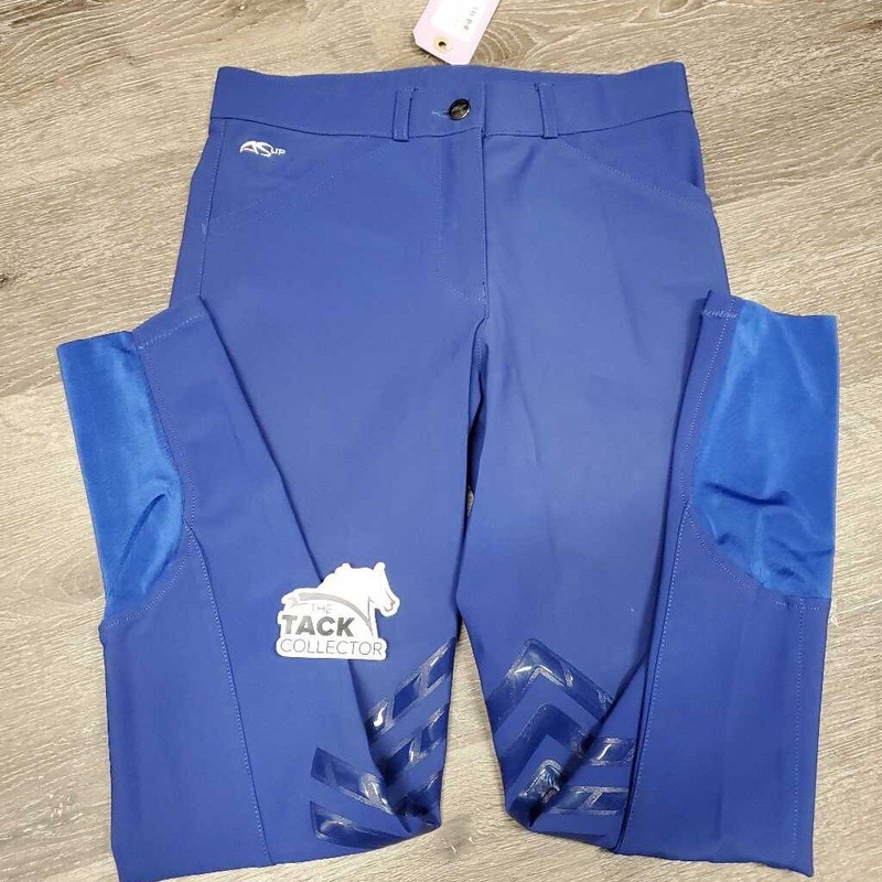 Euro Seat Breeches *xc, v.mnr rubs?stain I-40 *26/28″ Blue Used