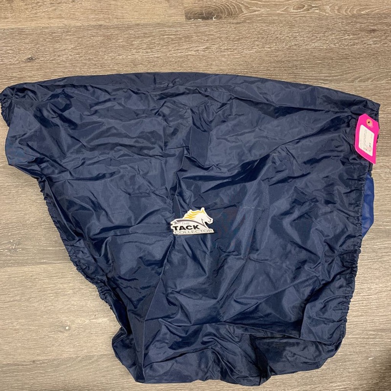 Nylon Saddle Cover *vgc, clean, older, stretched elastic XLg Navy Used