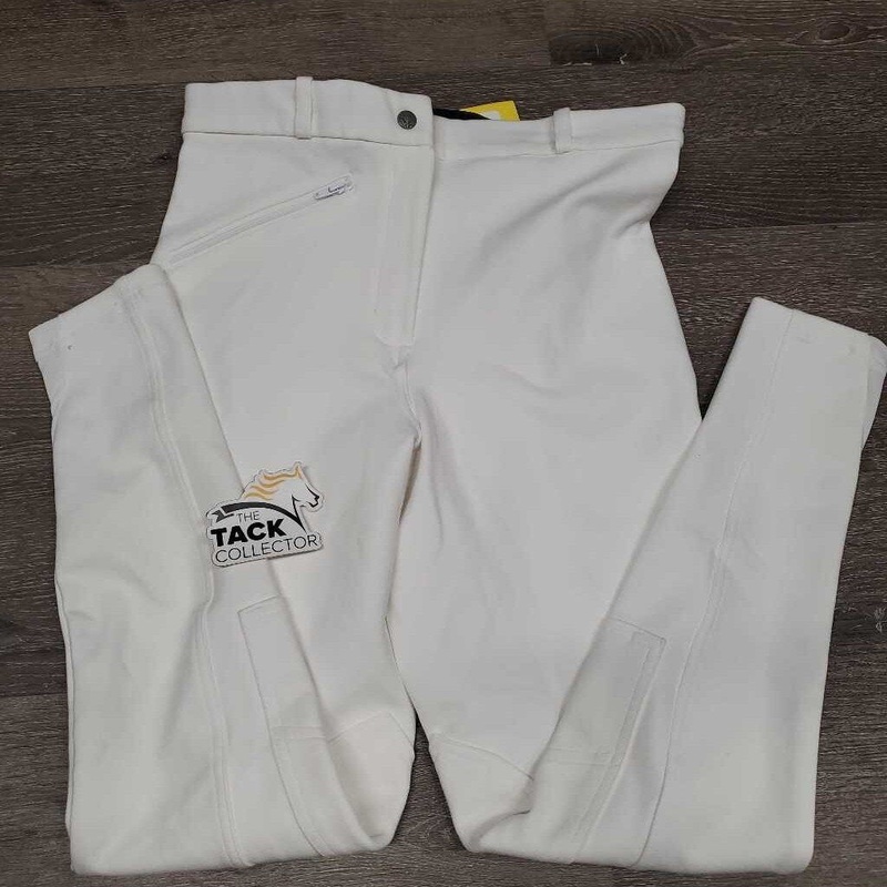 Euro Seat Breeches, tags *new M/L White New