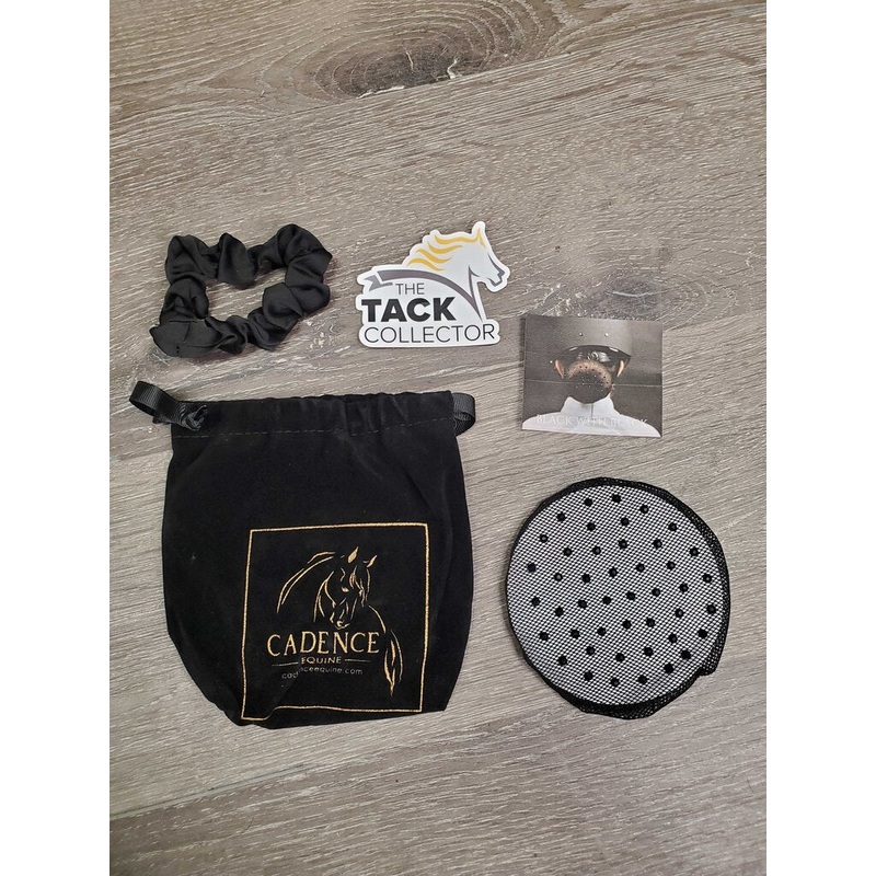 Elasticized Fine Hair Net, Bling, Bag *new Black New