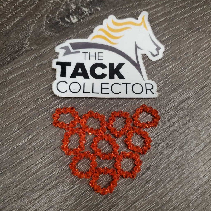 10 Beaded – Bling Braiding Elastics *new xsm Orange New