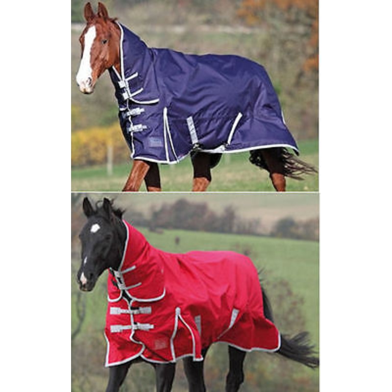 Shires Winter Highlander 200g Mediumweight Combination Fixed neck Turnout rug