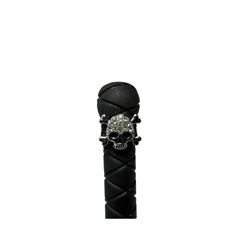 Rhinestone Skull Crop Charm