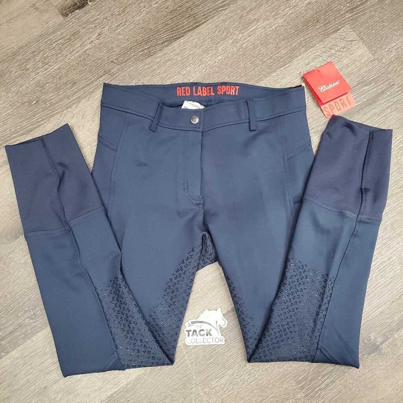 Cotton Full Seat Breeches, tag *new 32R *Med/Lg Navy New