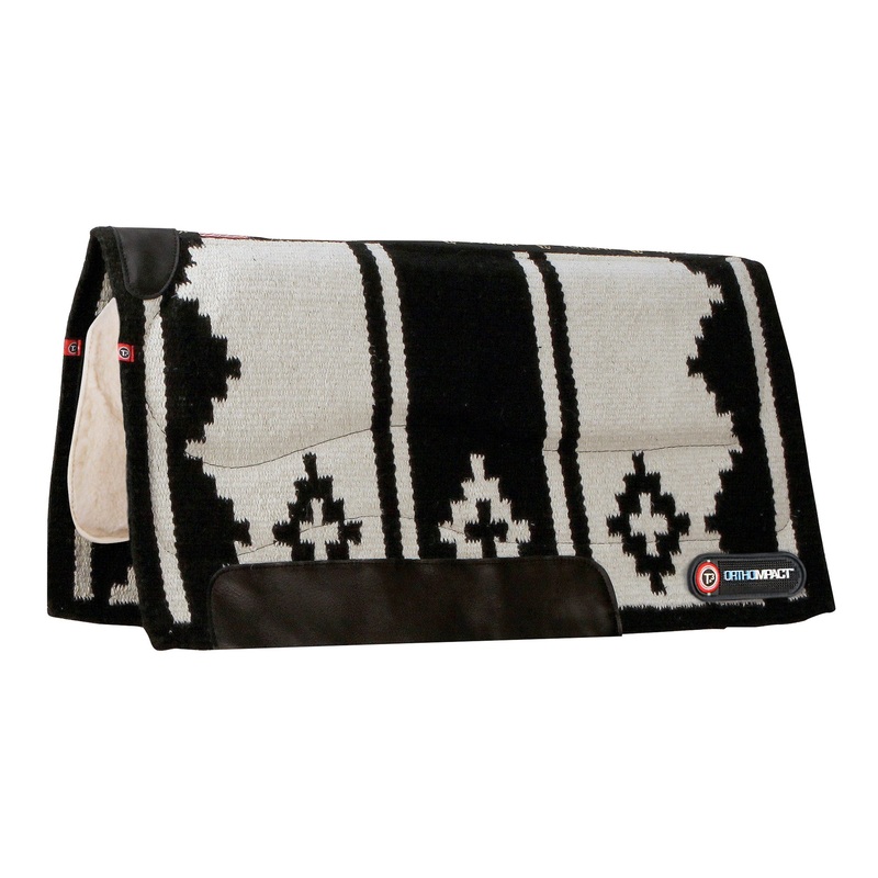 T3 Woven Pad with Woolback Liner and T3 Ortho-Impact Protection Inserts