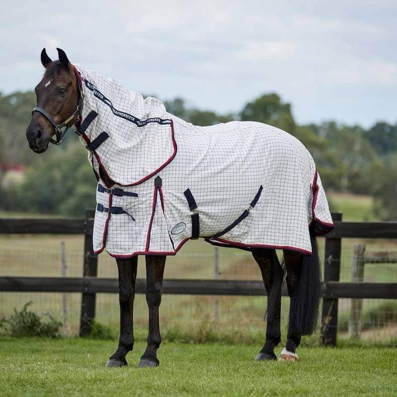 WeatherBeeta Summer Sheet Lite IV Horse Rug, Combo Full Neck, 95%+ UV protection