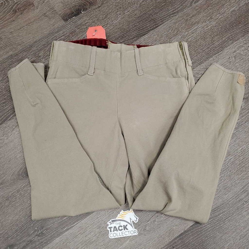 Side Zip Breeches *xc/vgc, older, mnr dents & faded 28R Tan Used
