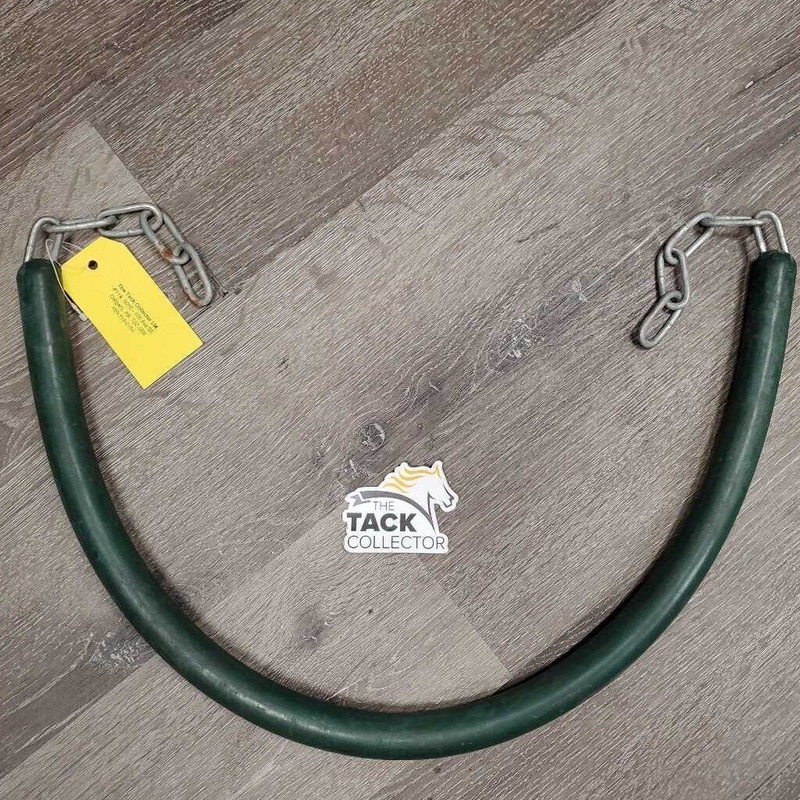 Soft Rubber Stall Guard *gc/fair, v.dirty, scuffs, scratches, stains, rust Green Used