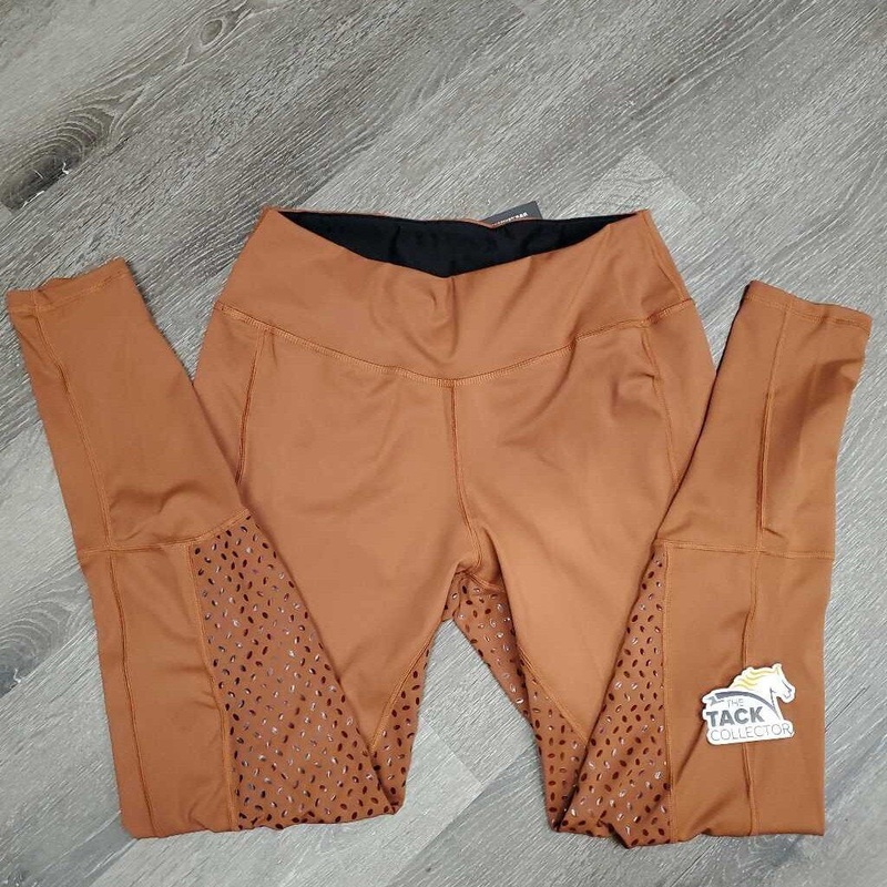 Unlined Full Sticky Seat Riding Tight Breeches, bag *new XXL *32/34″ Brown Used