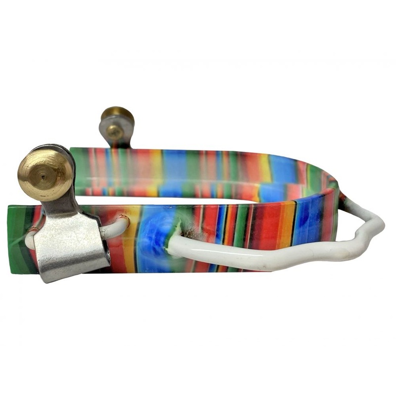 Showman Serape Stainless Steel Bumper Spur