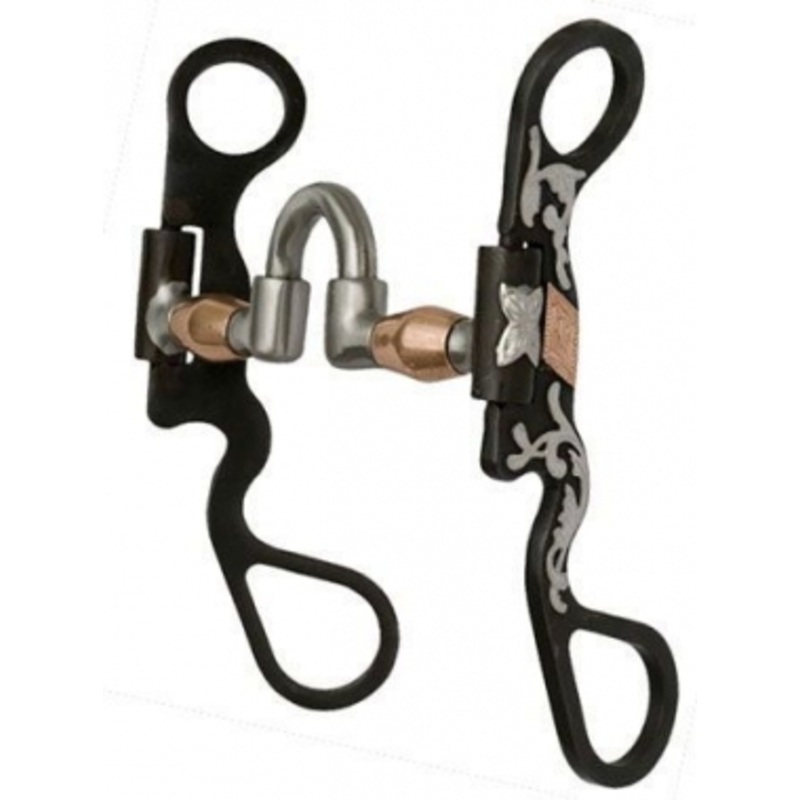 Santa Fe Collection Antique Correction Bit With Copper Barrels – Pony
