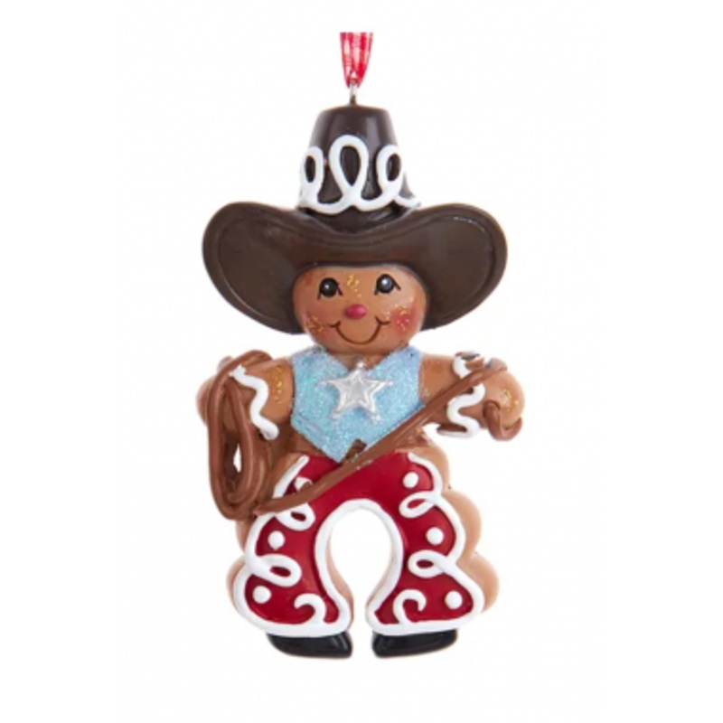 Gingerbread Cowboy Ornament