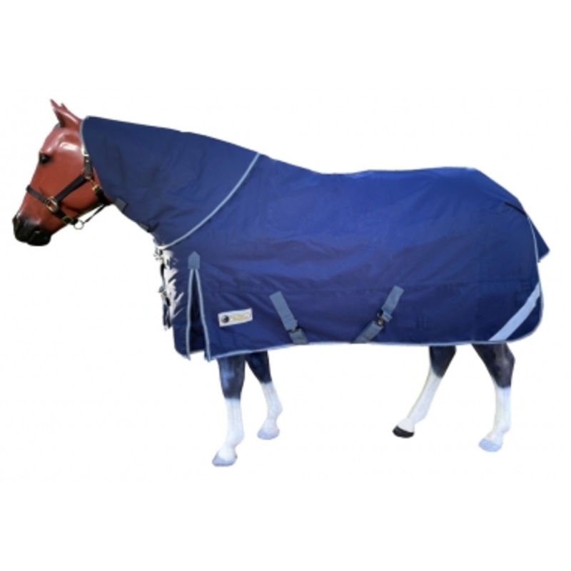 Pro-Trainer 1200 Denier Reflective Waterproof Turnout Blanket with Detachable Neck Cover – 300 Gram