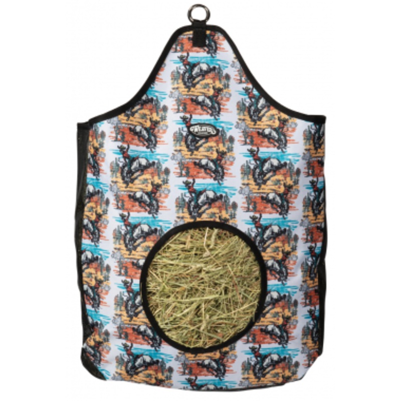 Weaver Patterned Hay Bag – Bucking Bronco