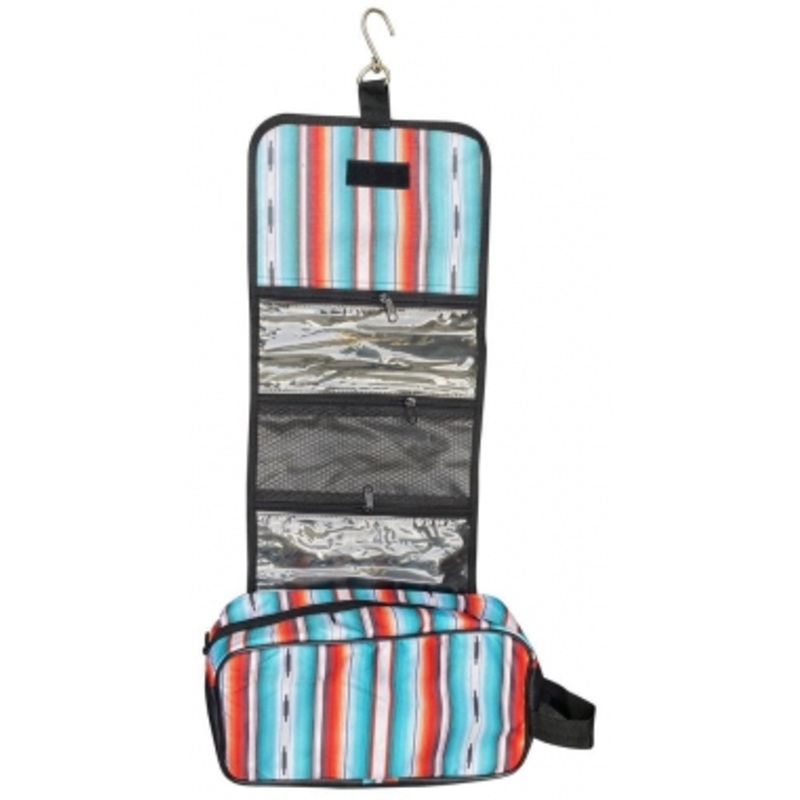 Showman Nylon Serape Print Hanging Roll-Up Accessory Bag