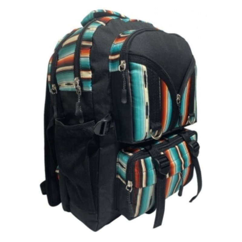 Showman Serape Stripes Backpack/Gear Bag