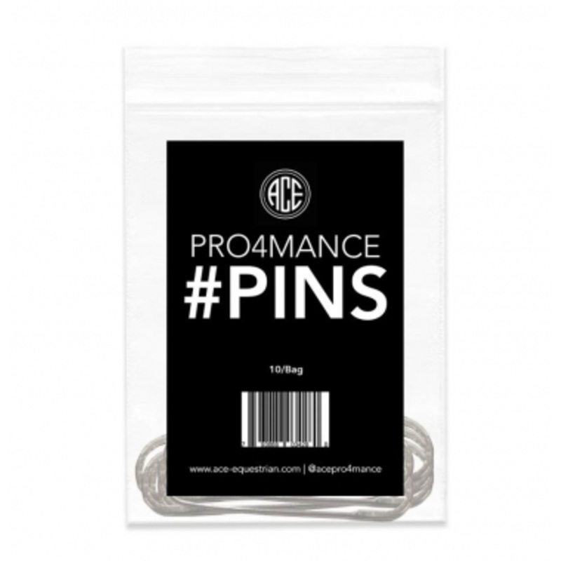 Ace Equestrian Pro4mance Show Number Pins – 10 Pack