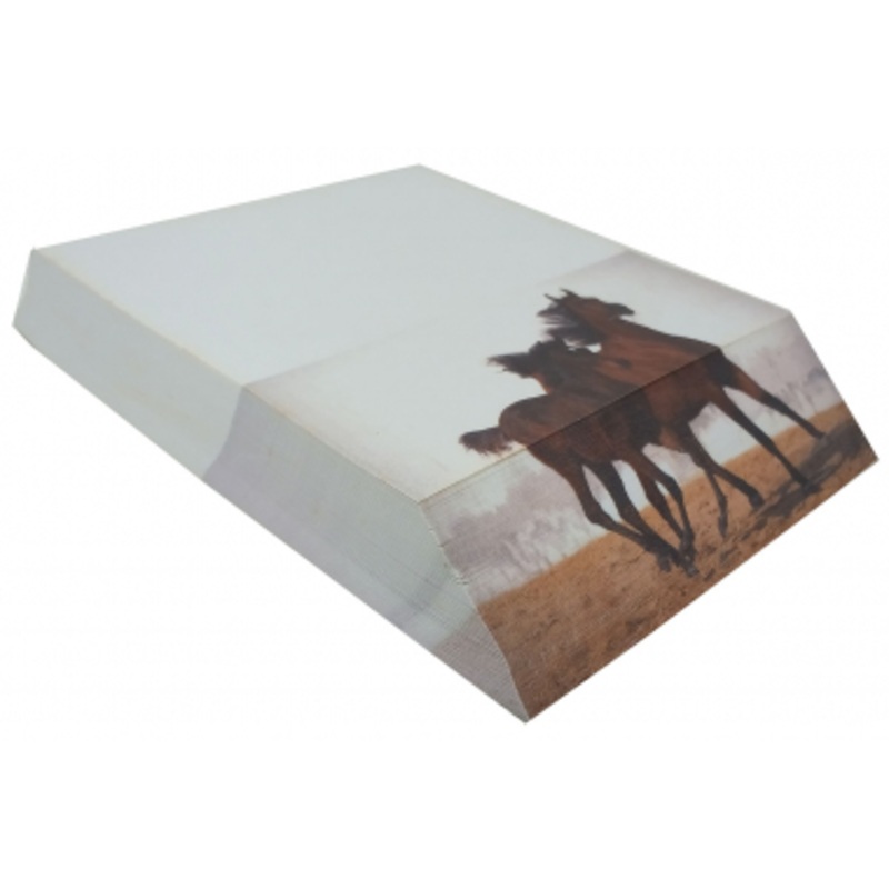 Slant Message Pad – Mare and Foal