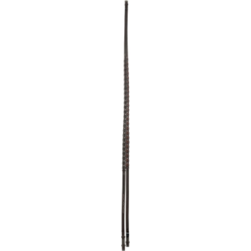 Equinavia Valkyrie Rubber Lined Laced Reins – Chocolate Brown – Full