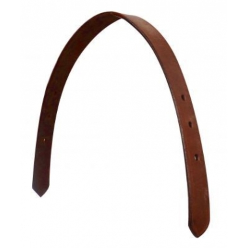 Showman 25 Inch Replacement Leather Breakaway Halter Crown
