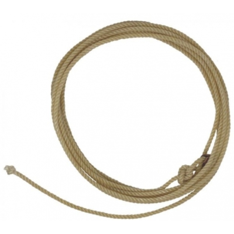 Showman Soft Lay Synthetic Lariat With Leather Burner