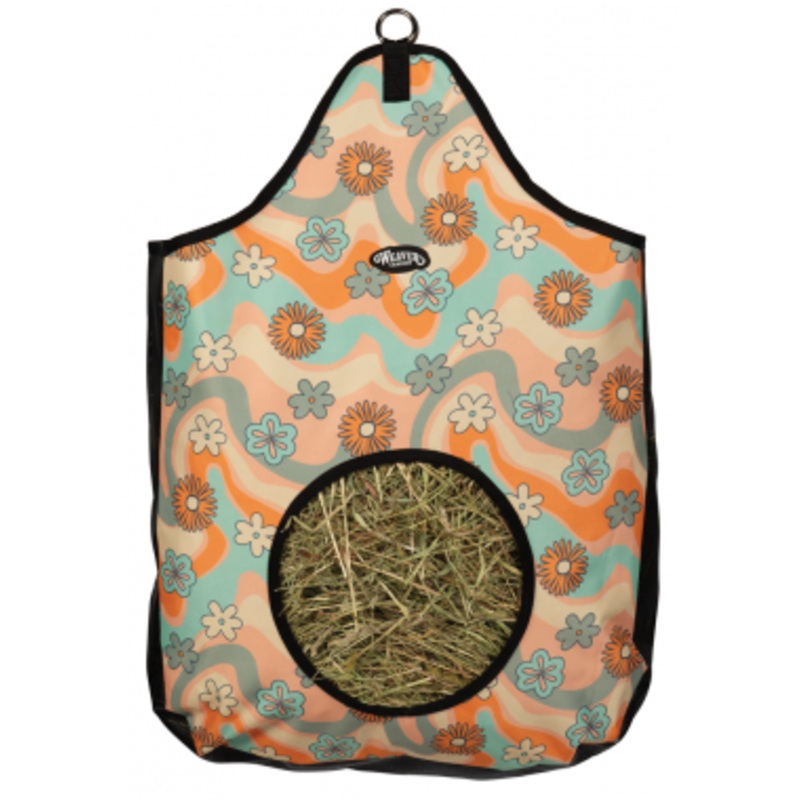 Weaver Patterned Hay Bag – Retro Flowers