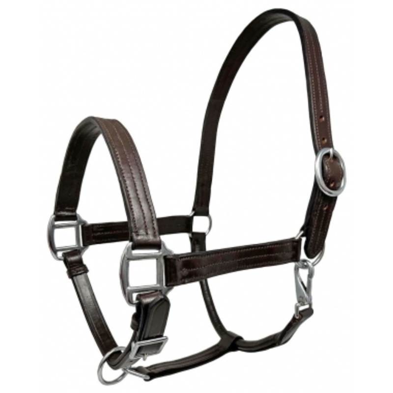 Rugged Ride Leather Turnout Halter