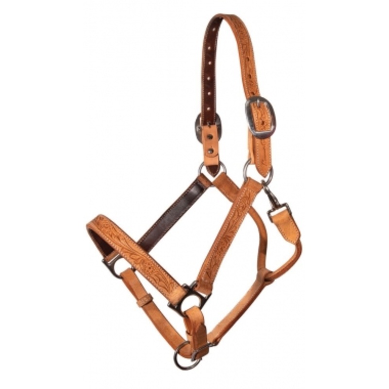 Professional’s Choice Black Floral Roughout Halter
