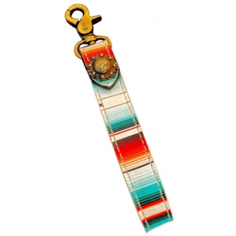 Showman Southwest Serape Keychain/Wristlet Strap