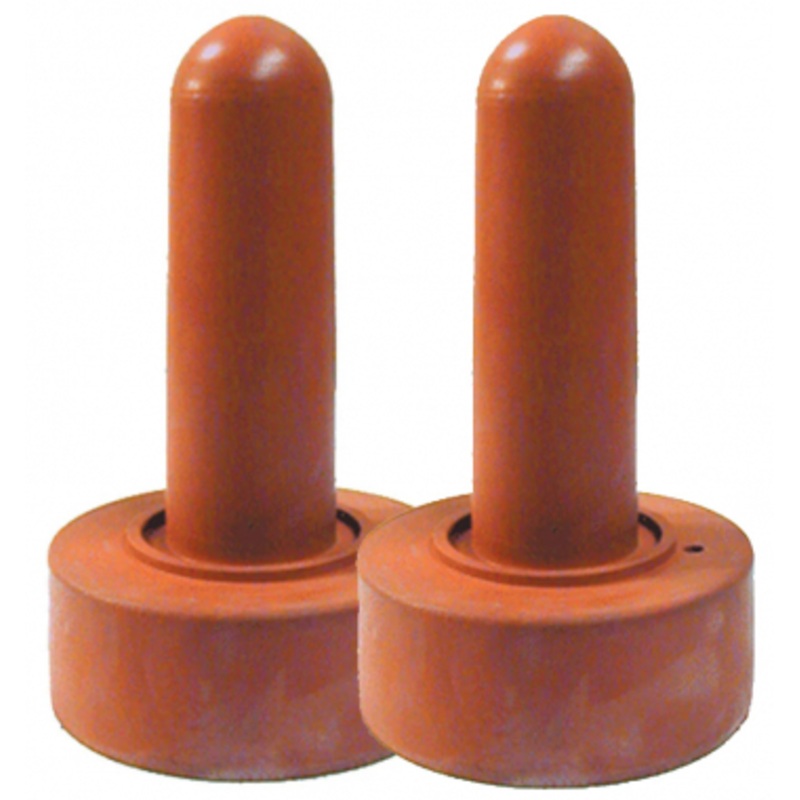 Snap On Feeding Bottle Nipples – Calf 2 Pack