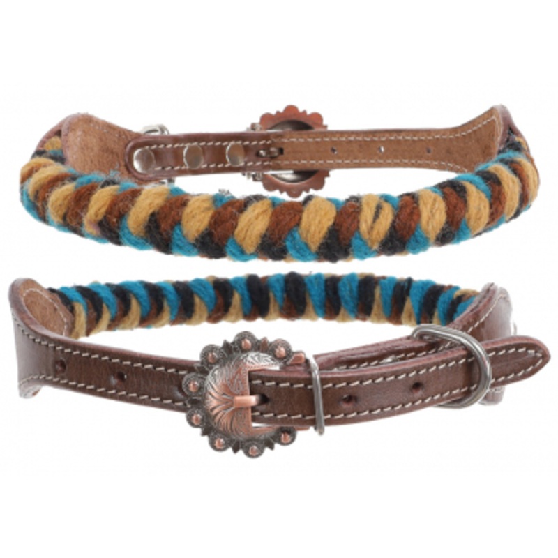 Showman Desert Dawn Wool Dog Collar