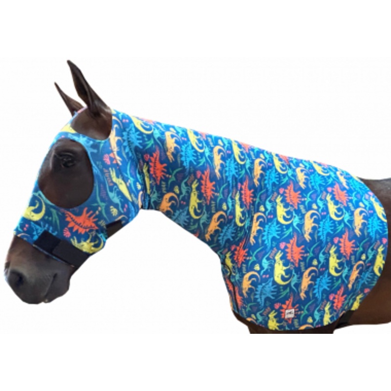 Rugged Ride Lycra Hood With Zipper – Dinosaurs