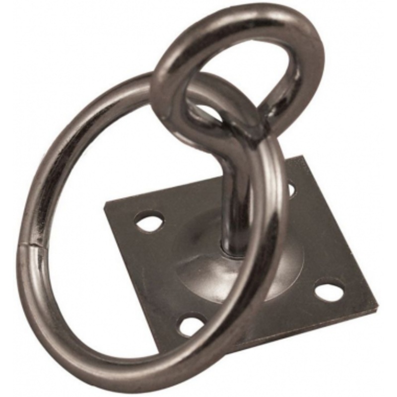 Ring Fastener with Square Plate – 2 1/2 inch