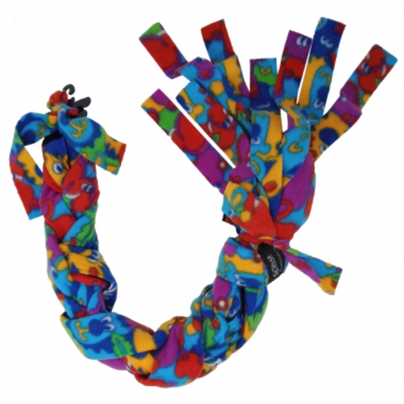 Fleece Braid – In Tail Wrap – Cartoon Print – XL – 54 Inch