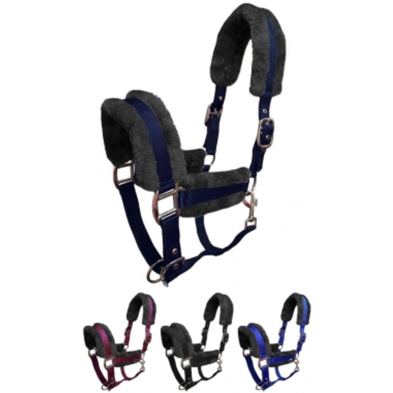 Rugged Ride Fleece Padded Adjustable Halter