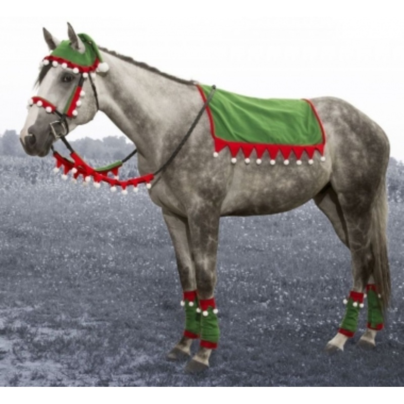 Holiday Horse Elf  English Set