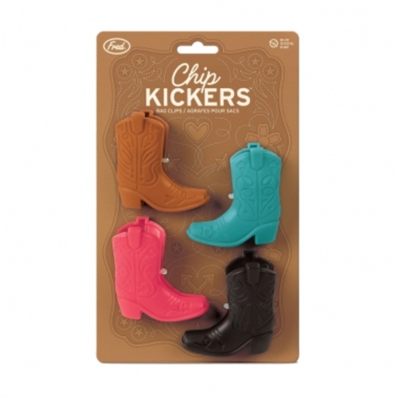 ‘Chip Kickers’ Cowboy Boot Bag Clips – Set of 4