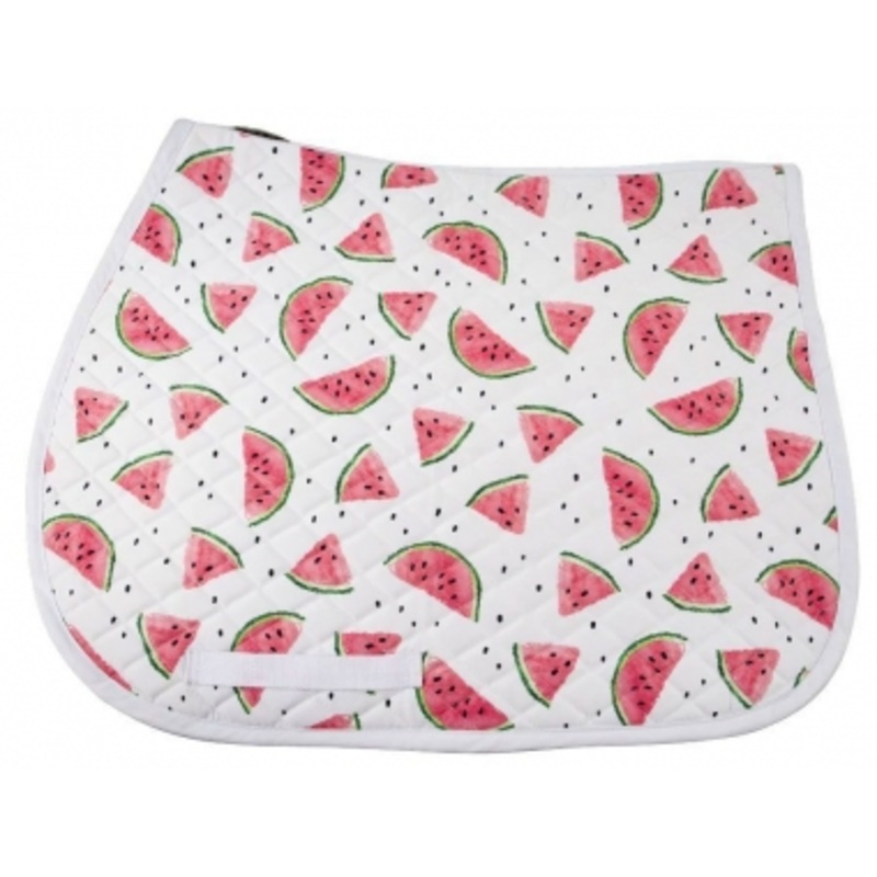 Equine Couture Novelty Pony Saddle Pad – Watermelon