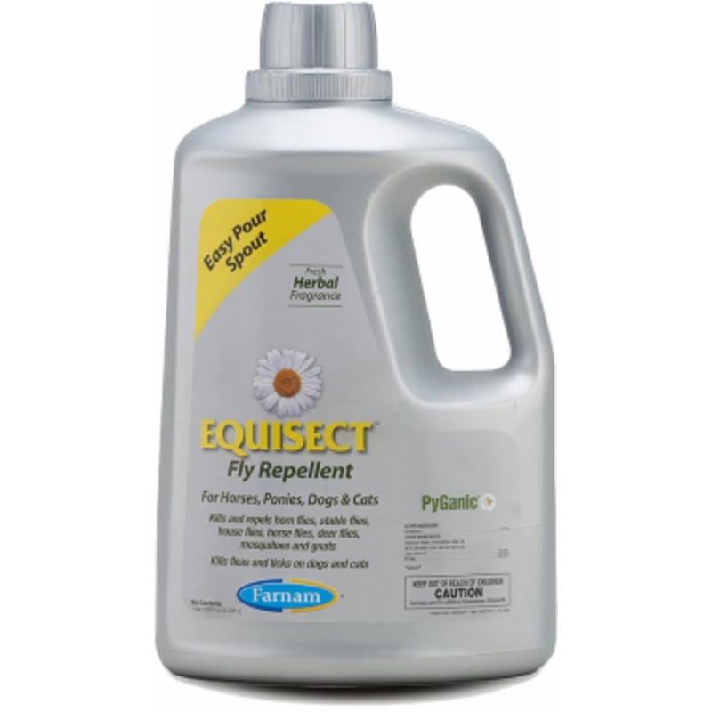Equisect Water-based Botanical Fly Repellent EZ Pour Refill – 1 Gallon